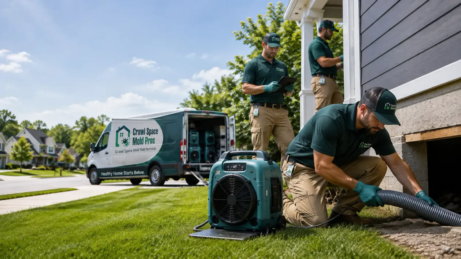 Crawl Space Mold Removal in Belmond, IA